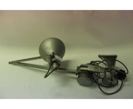 Horstman Slivered Anglepoise type wall mounted machinists lamp
