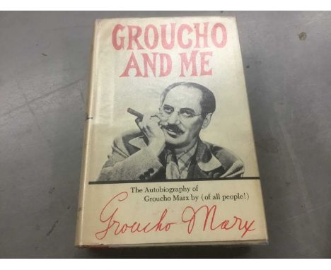 Groucho Marx - Groucho and Me, signed presentation copy from the author, first edition, first printing 1959