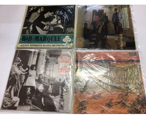 First three Savoy Brown LP's together with two by Paul Butterfield Blues Band and three by Alexis Korner including ' R&amp; B