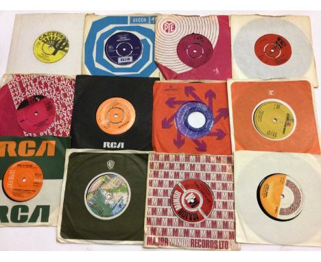 Mixed selection of single records including Rolling Stones, The Creation, Duster Bennett, Sean Buckley and the Breadcrumbs, B