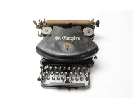 Vintage 'The Empire' straight action typewriter