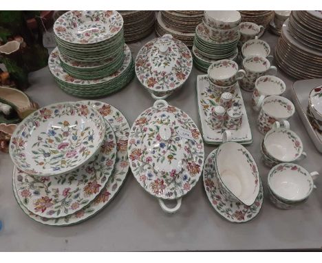 Minton Haddon Hall tea and dinner service - 66 piecesCondition report: In good used condition with no immediately obvious sig