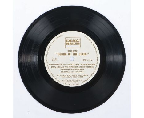 Various - 'Sounds Of The Stars' 7" flexidisc (LYN 996), featuring Dusty Springfield. walker Brothers. Pete Townsend and The B