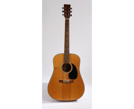 Ridgewood SW503 SDN acoustic guitar in Stagg hardshell case.