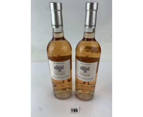 2 bottles of rose wine - Domain D'Estienne Vin de Provence 2021, 750ml