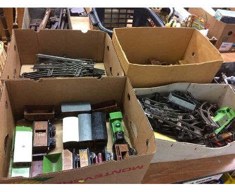 Quantity of tin plate model railway