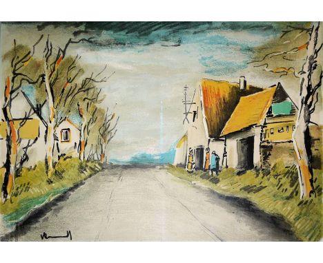 Renoir, Rouault, de Vlaminck, 3 Blatt französische GraphikPierre-Auguste Renoir, 1841 Limoges - 1919 Cagnes-sur-Mer, einer de