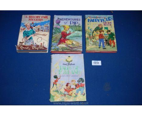 Four 1950's first edition (second print) Enid Blyton Books.