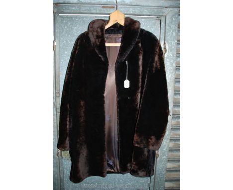 A vintage beaver lamb Coat.