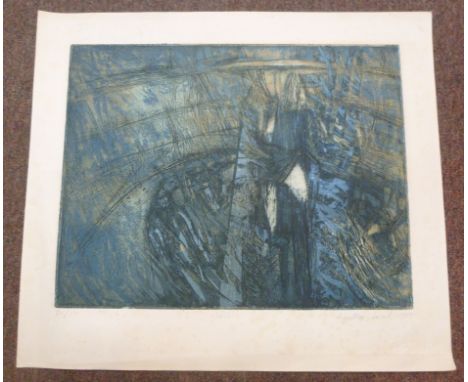 After Agatho Sorel - 'Midi'  Limited Edition 22/50 lithograph  bears an EA blindstamp, a pencil signature & dated 1959  13.5'