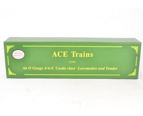 An ACE Trains 0 Gauge Coarse-scale 2/3 rail E/7/2 BR 'Castle' Class 4-6-0 Locomotive and Tender, the modified ACE version, in