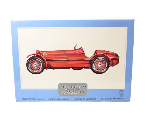 Pocher Alfa Romeo Kit, a boxed and factory sealed 1:8 scale K/71 Alfa Romeo 8C 2300 Monza 1931 kit, no instructions unless se