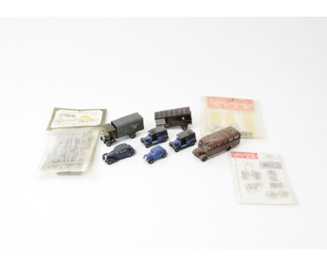 A Collection of OO Scale Vehicles by Oxford Diecast and Others, including 23 boxed Oxford's including Steam Roller, Cars, Van