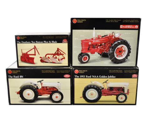 ERTL Precision Series Tractors, a boxed group of 1:16 scale models comprising, Ford tractors 354 2N with Ferguson System (has