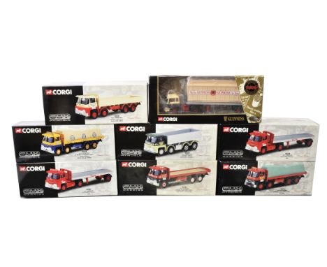 Corgi Guy and Other Haulage Models, a boxed group of limited edition 1:50 scale vehicles comprising, Guy Invincible models, 2
