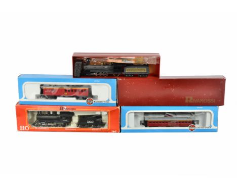 Rivarossi and Airfix American H0 Gauge Old Timer Locomotives and Coaches,  Rivarossi 1553 Baltimore and Ohio D30 0-6-0 Locomo