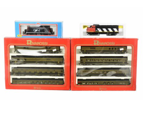 Canadian National H0 Gauge Locomotives and Passenger stock by various makers, Bachmann 9162  Diesel, Model Power EMD SW1 8502