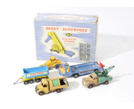 Postwar and Later Playworn Diecast Vehicles, a collection of vintage and modern military and commercial vehicles, including e