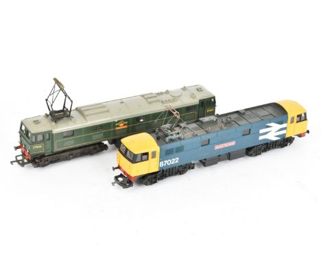 Tri-ang and Lima 00 Gauge Pantograph Electric Locomotives, comprising Tri-ang EM2 class no 27000 'Electra' in lined BR green,