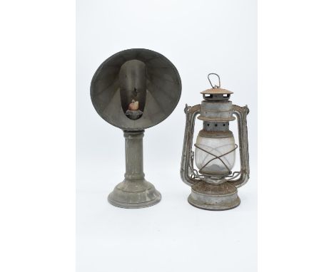 A Veritas Lamp Works of London table/ desk lamp together with a Kwang HMA lamp '235' (2). 