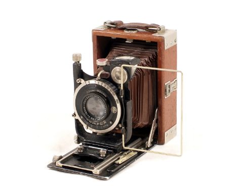 Zeiss Ikon Adoro 230/3 Tropical Style Plate Camera. With CZJ Tessar 10.5cm f4.5 lens. (condition 5F).