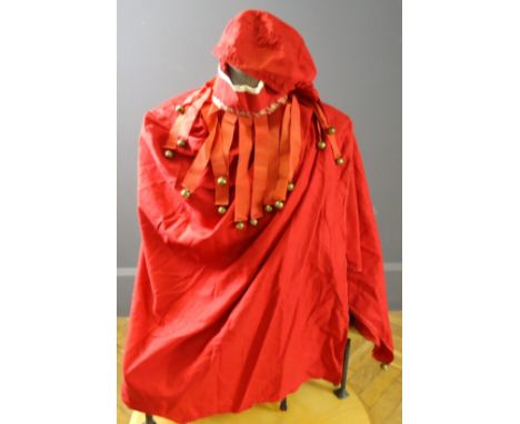 A vintage jester's costume