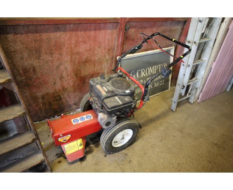 A stump grinder with Briggs &amp; Stratton 11HP engine - sold as seen