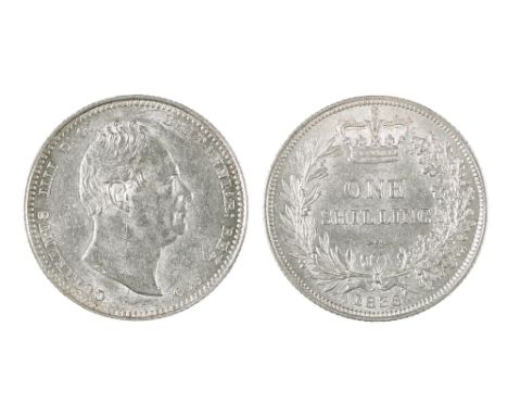 William IV, Shilling, 1836, EF+ (ticket £325) 