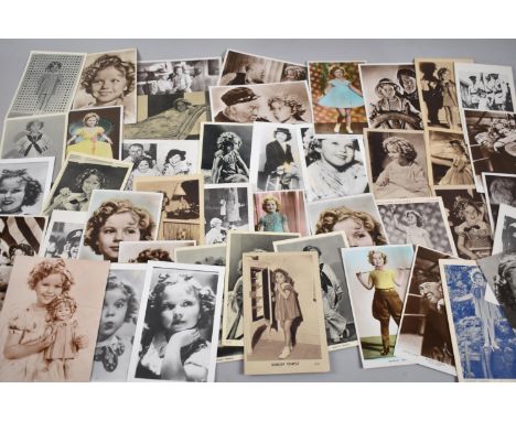 A Collection of 46 Vintage Postcards of Shirley Temple 