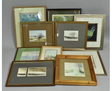 A Collection of Various Pictures and Prints to include Watercolours, Indian Elephant, Etc 