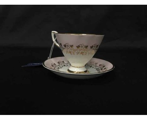 FLORAL AND GILT TEA SERVICE