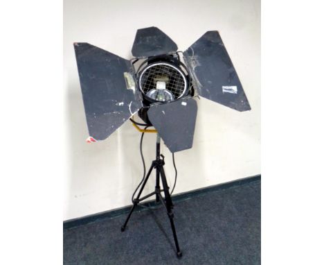 A Desisti theatre light on stand 