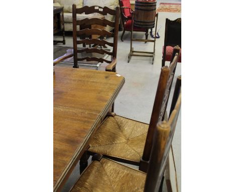 6 ladder backed chairs