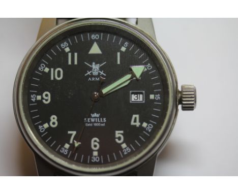 Sewills army commemorative wrist watch