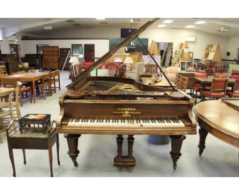 Bechstein Model V rosewood veneered grand piano, number 35281. in need of restoration. Provenance: removed from Eden Grove, B