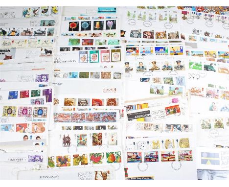First day covers, mixed lot, 1970s - 1990's, (qty)