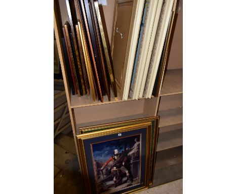 A QUANTITY OF FRAMED PRINTS ETC, to include Van Dykes image of Charles I, approximate size 79cm x61cm, Pompeo Battoni - Colon