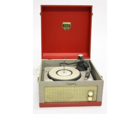 A 1960s Dansette major record player.