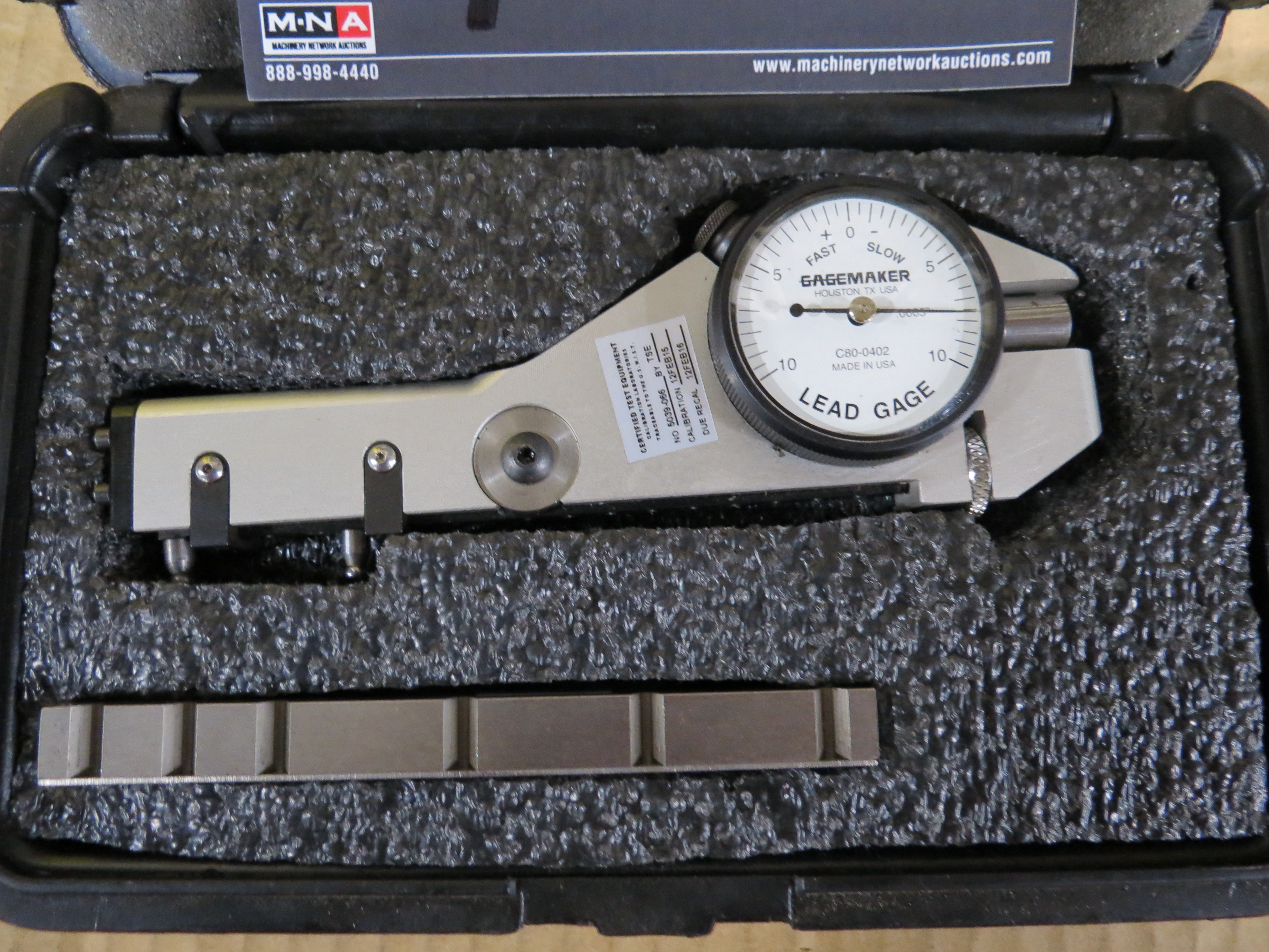GAGEMAKER LEAD GAGE THREAD GAUGE