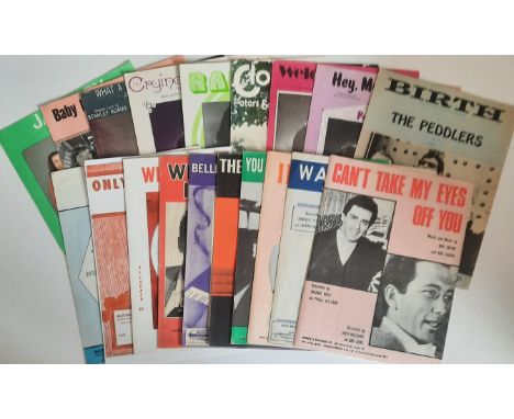 Music Sheet Collection. Baby I won`t let you down,  That same old feeling, What a difference a day made, Crying in the rain a