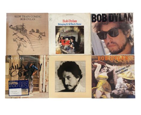 BOB DYLAN. Instant collection of Dylan LPs and comps from UK, US and ROW. 36 LPs/comps and 3 x 12"s here. Includes: Nashville