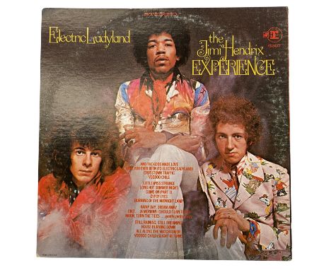 JIMI HENDRIX ELECTRIC LADYLAND TEST PRESSING. Interesting lot here to include 2LP French test pressing of Electric Ladyland (