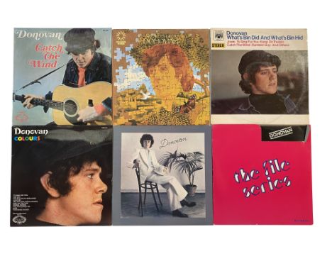 DONOVAN. Selection of seventeen UK issued LPs and comps from Donovan. To include: Fairytale (NPL 18128, laminated flipback, p