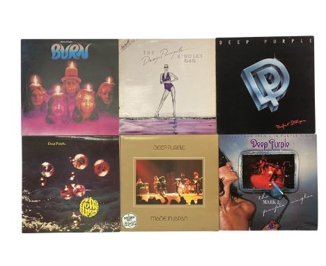 DEEP PURPLE. 23 LPs/comps from around the world, celebrating Deep Purple. To include: a factory sample, later pressing of Dee