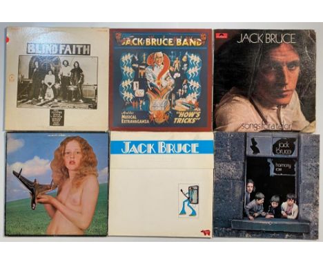 BLIND FAITH/SOLO. Seventeen LPs - from Blind Faith and associated members. Includes: Blind Faith - Blind Faith (US stereo, AT