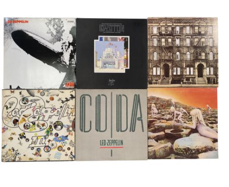 LED ZEPPELIN. 14 LPs and 3 x 12", mostly Led Zep but with some Page / Plant solo. Titles to include: Led Zeppelin II (Uk, sec