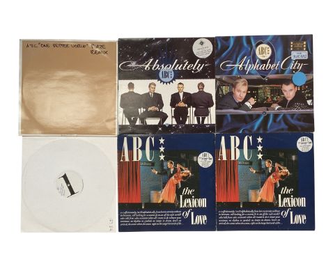 ABC INC ACETATE. Collection of 12" and LPs from the Steel City pop supremos, with plenty of pre-release/demo etc included. Th