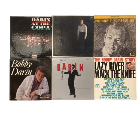 BOBBY DARIN. 31 LPs /comps from Bobby, UK and US issues. To include: If I Were a Carpenter (UK, mono, Atlantic 587051, Ex+/Ex