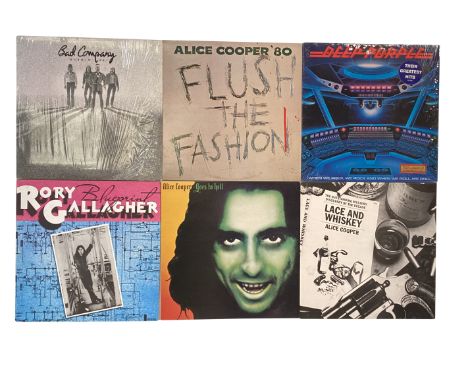 HEAVY ROCK &amp; BLUES ROCK - ARCHIVE EXAMPLES. Selection of 16 classic albums in superb condition to include Rory Gallagher 