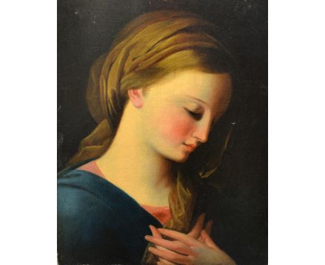 19th century portrait of a young woman, unsigned oil on canvas, 47cm x 39cm Provenance: Single owner collection